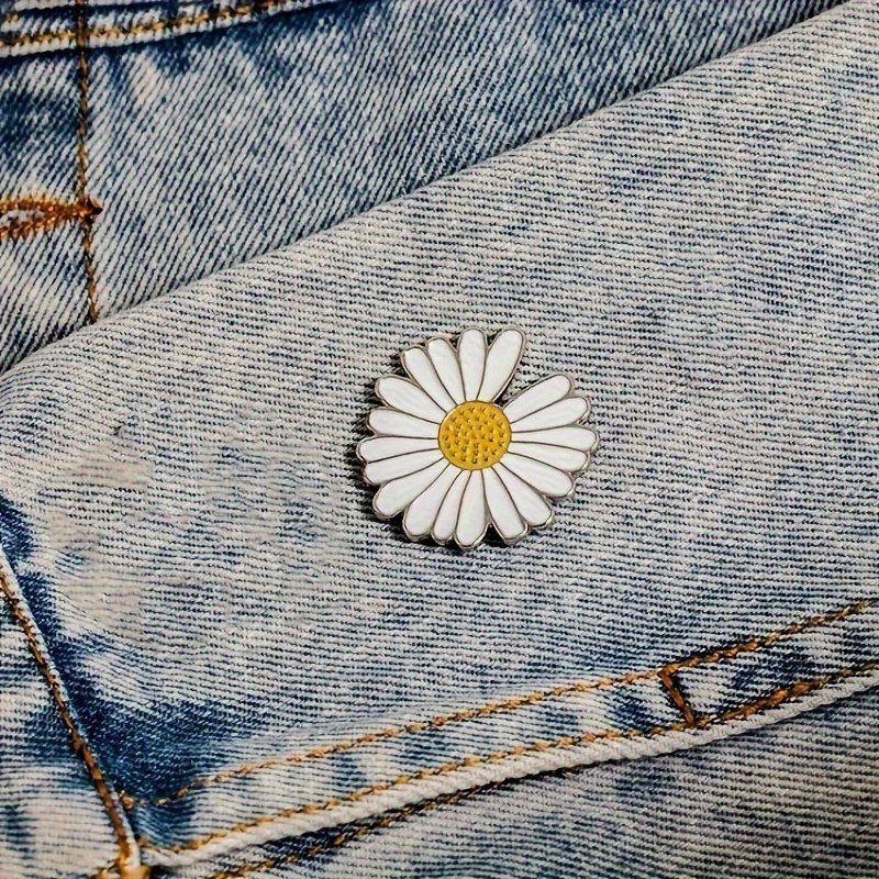 Ramunėlės ženkliukas – elegantiškas baltas 'pinas' - Image 7