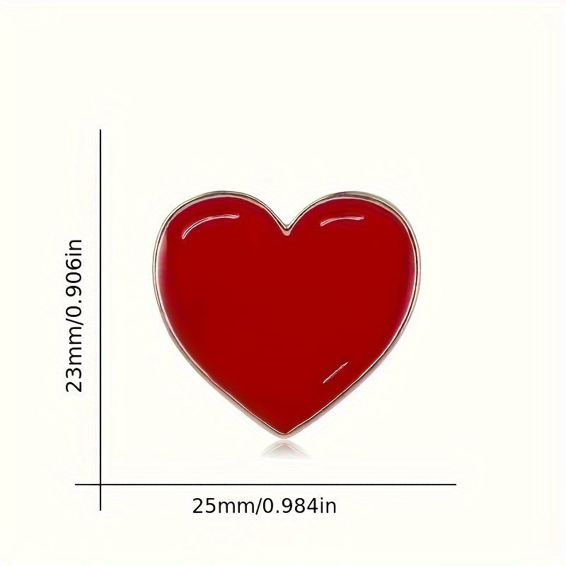 Raudonos širdelės ženkliukas - Image 4