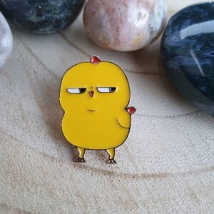 Pin viščiukas – pins merch Lietuva
