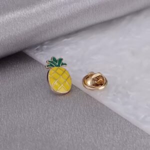 Tropical Vibe Pin | Geltonas Ananasas Emalio Broška
